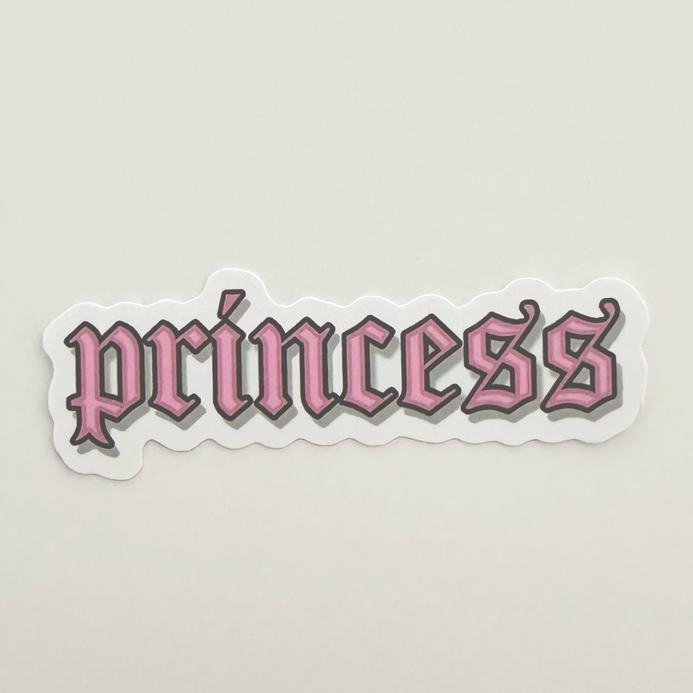 10/$10 Princess Sticker